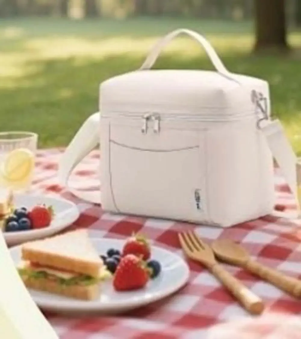 MoiFasl Insulated Leak-Proof Lunch Bag with Adjustable Shoulder‎ Strap